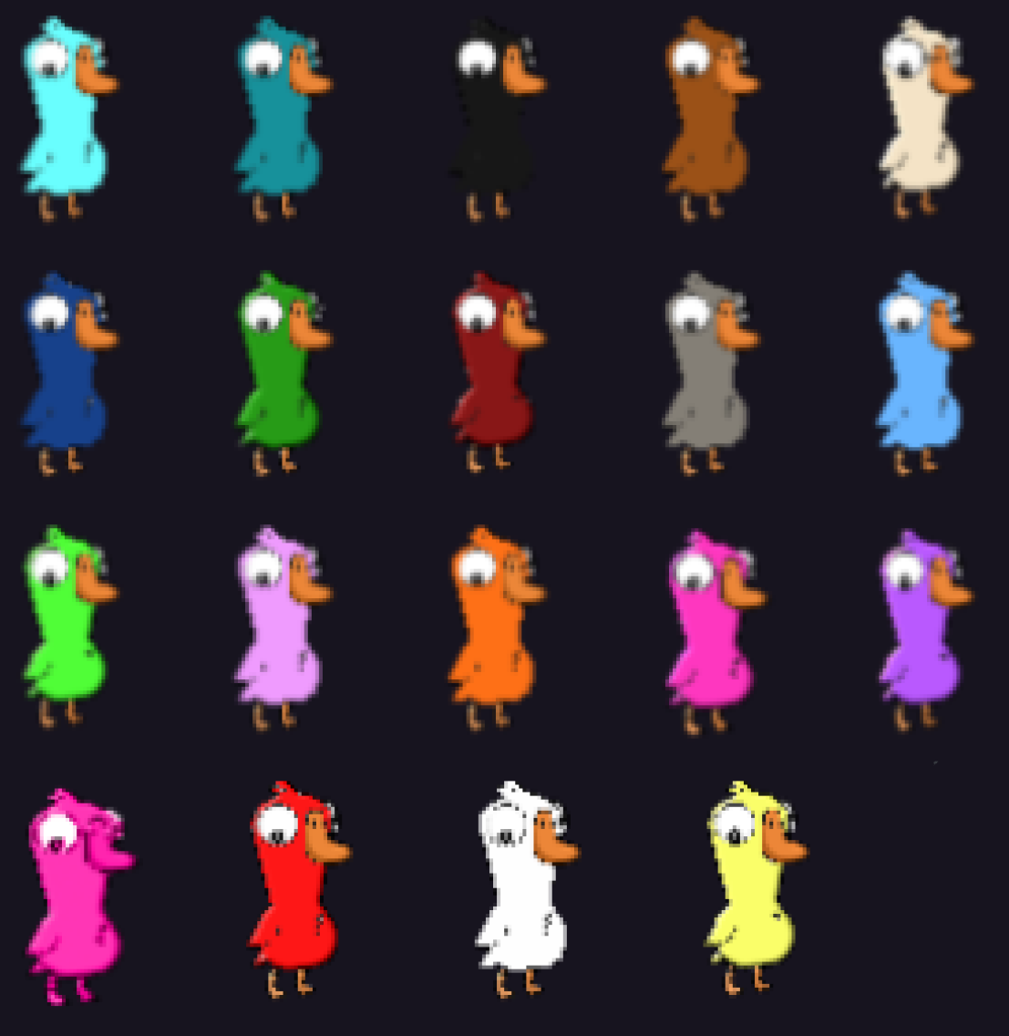 Goose Goose Duck Avatars 32x32