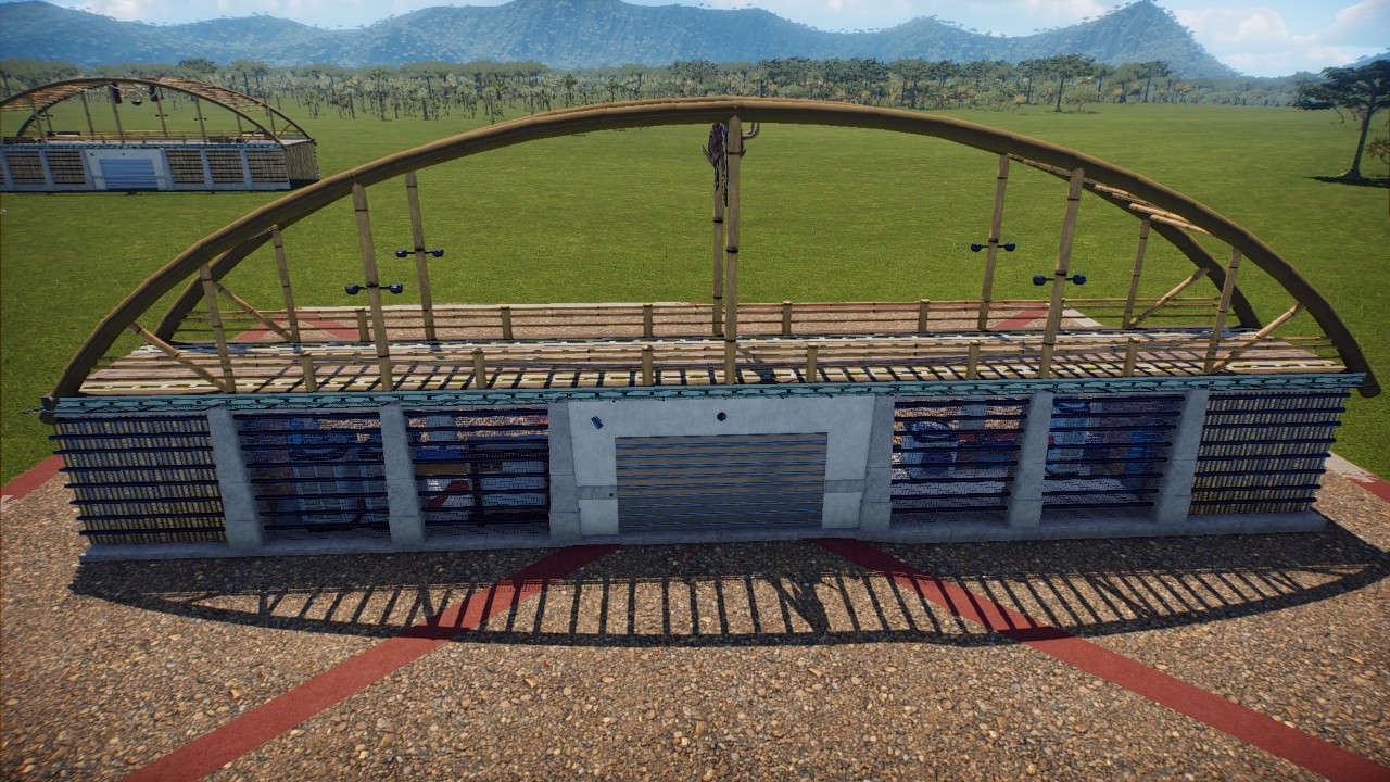 Tropical Over Pass Gate Light Thin