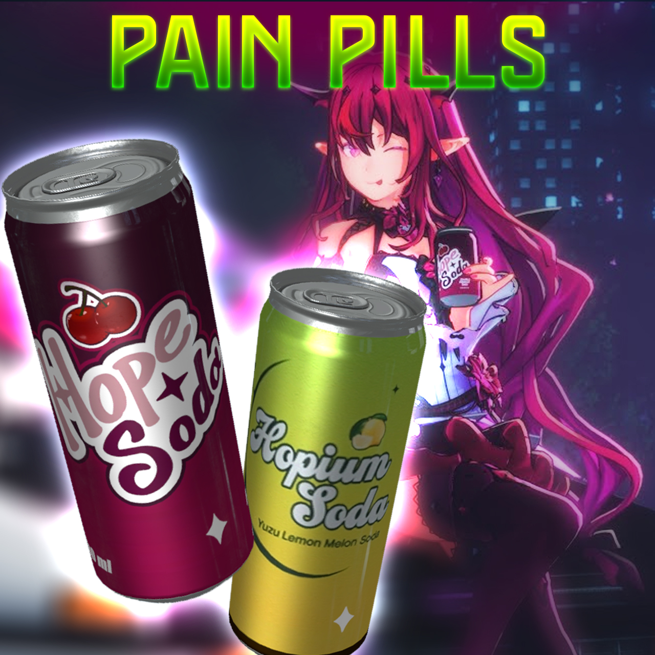 [Pain Pills] Hololive: Hope Soda preview