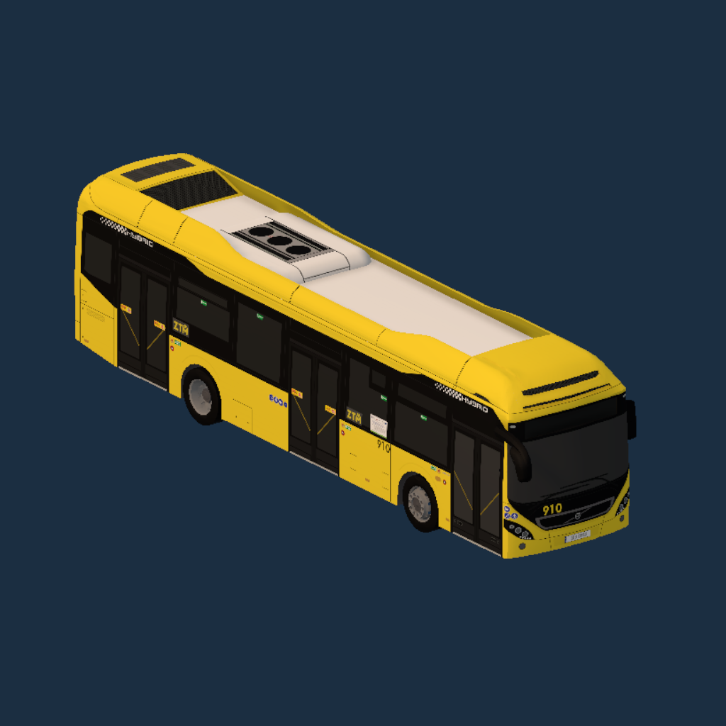 PKM Katowice #910 - Volvo 7900 Hybrid