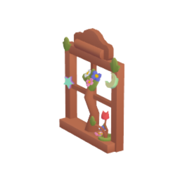Window with plants