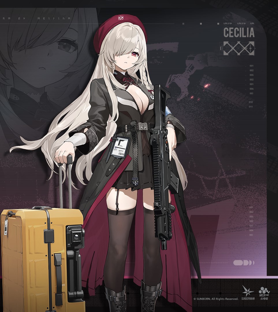 [WOTC] 少女前线2：追放 希丽雅 Girls' Frontline 2: Exilium Cecilia preview