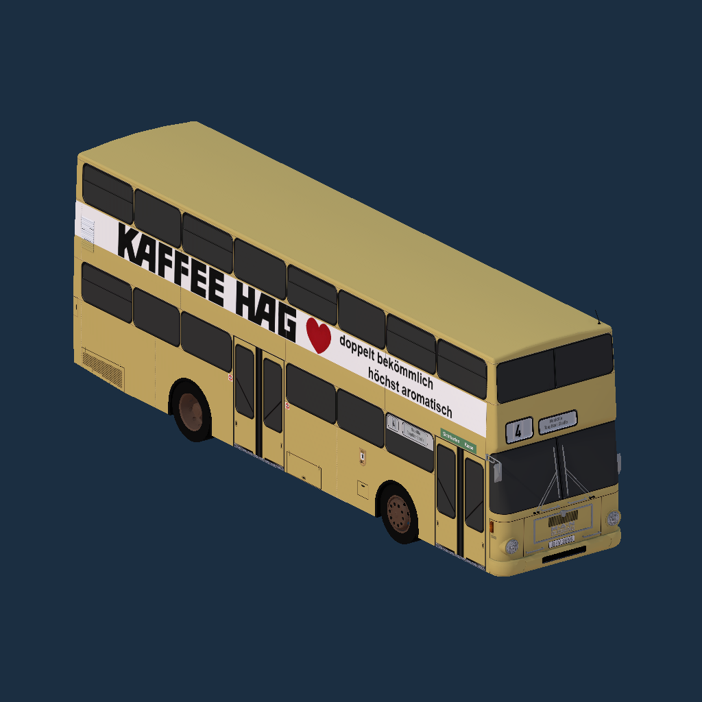 MAN SD75 - BVG - Kaffee Hag