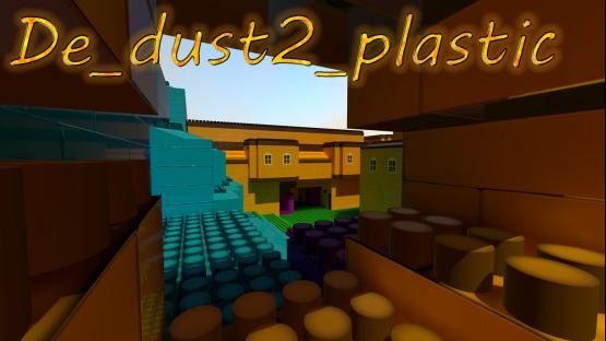 de_dust2_plastic – Counter-Strike 2 Mod