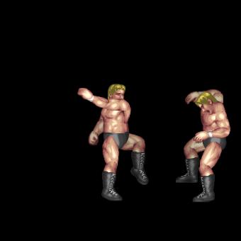 Corner Chop and Kick Combo
