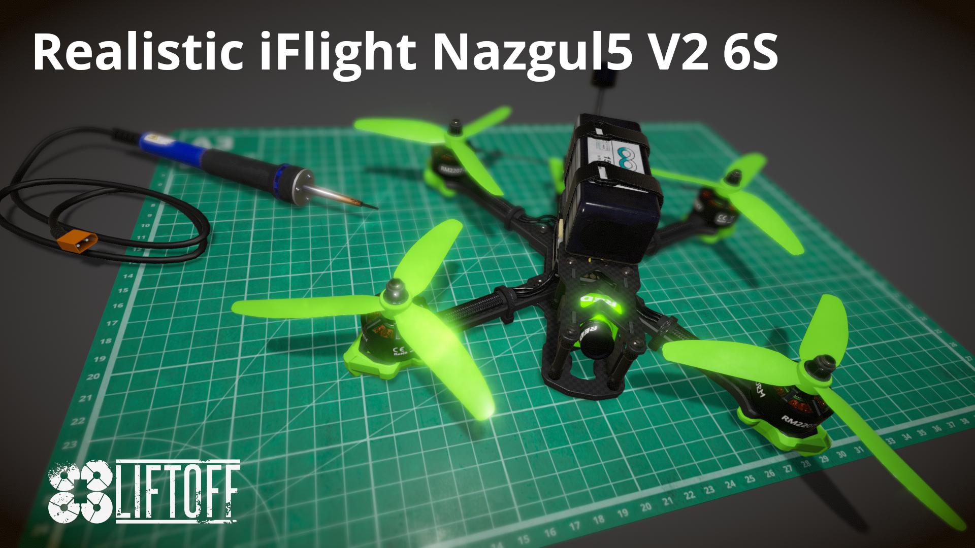 Realistic iFlight Nazgul5 V2 6S