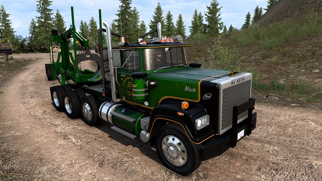 Tumbler Ridge Logging Dieling's  Superliner Skin