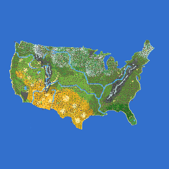 Depopulated USa