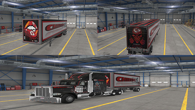 KC CHIEFS BOX TRAILER SKINS