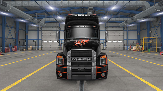BENGALS MACK TRUCK SKIN