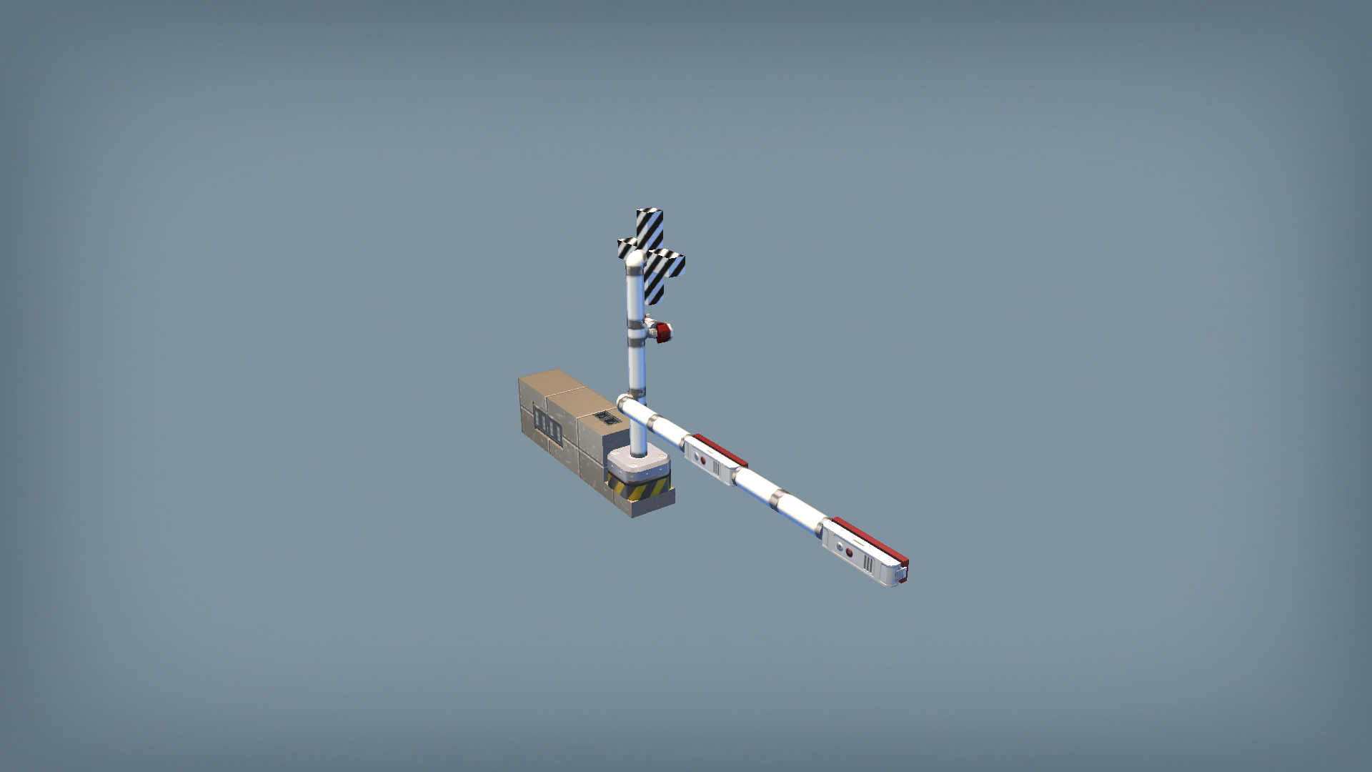 Railroad Crossing With Box (OUTDATED)