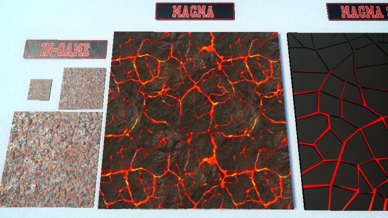 Magma Panel 8m Emissive
