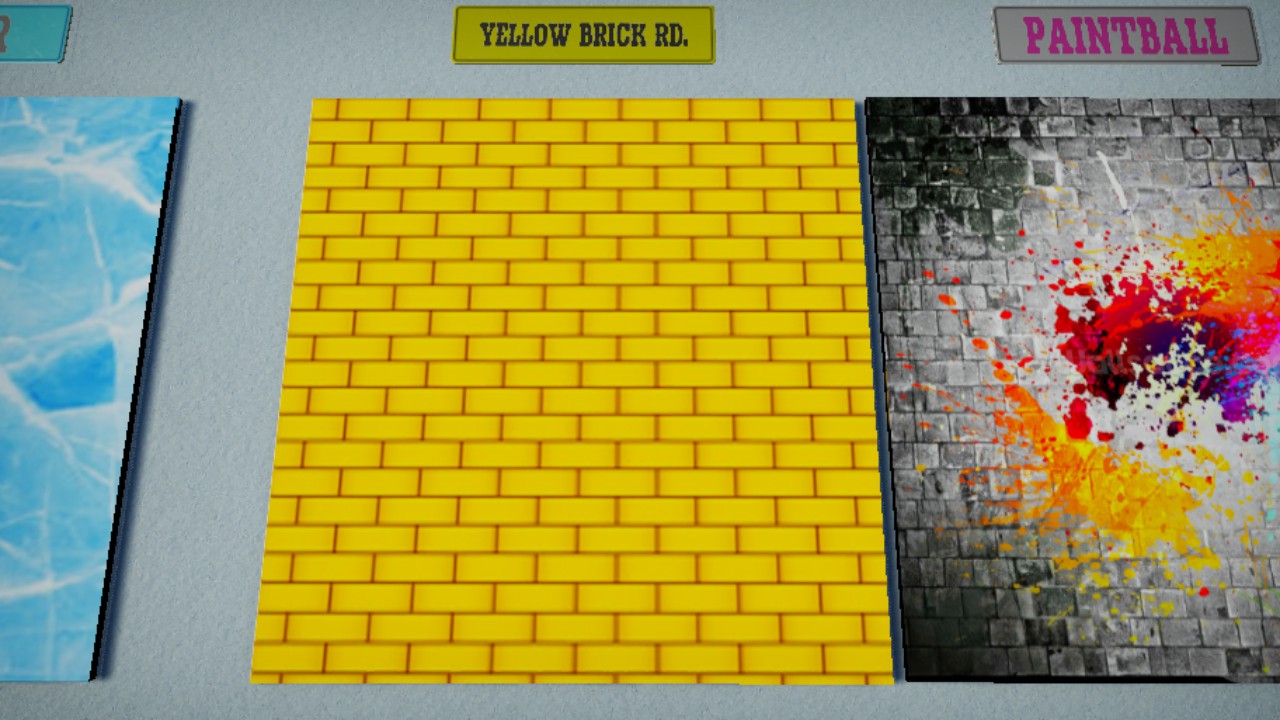 Yellow Brick Road 8m wide