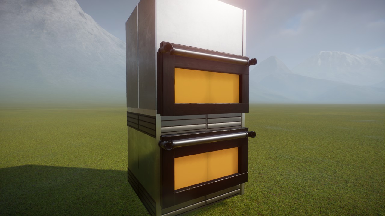 Stacked Oven - Prop Asset