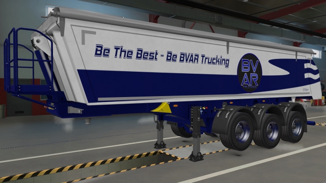 BVAR Trucking Dumper V2 New Logo Trailer Paint