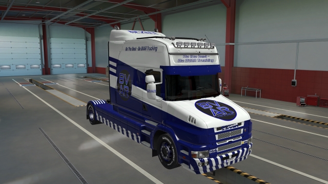 BVAR Scania T & T4 Paint Skin New Logo