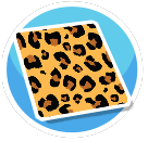 Animal Print Rug - Leopard