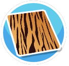 Animal Print Rug - Tiger