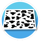 Animal Print floor pattern - Cow