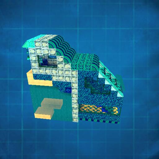 Atlantis entrance -deep stairs