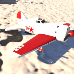 Polikarpov I-16 Type 24 w Skis by Uncle T