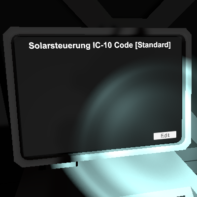 Solarsteuerung IC-10 Code [Standard]