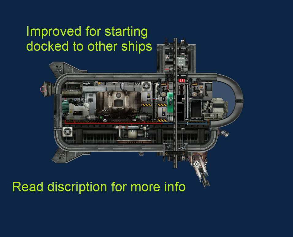 Pasta Shuttle( for shuttle carrier) – Barotrauma Mod