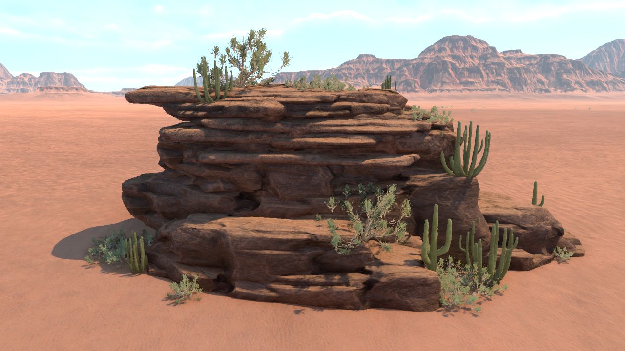 Desert cluster