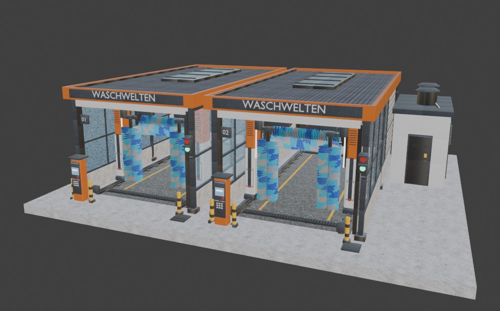 Siri Waschwelten – Animated Car Washes