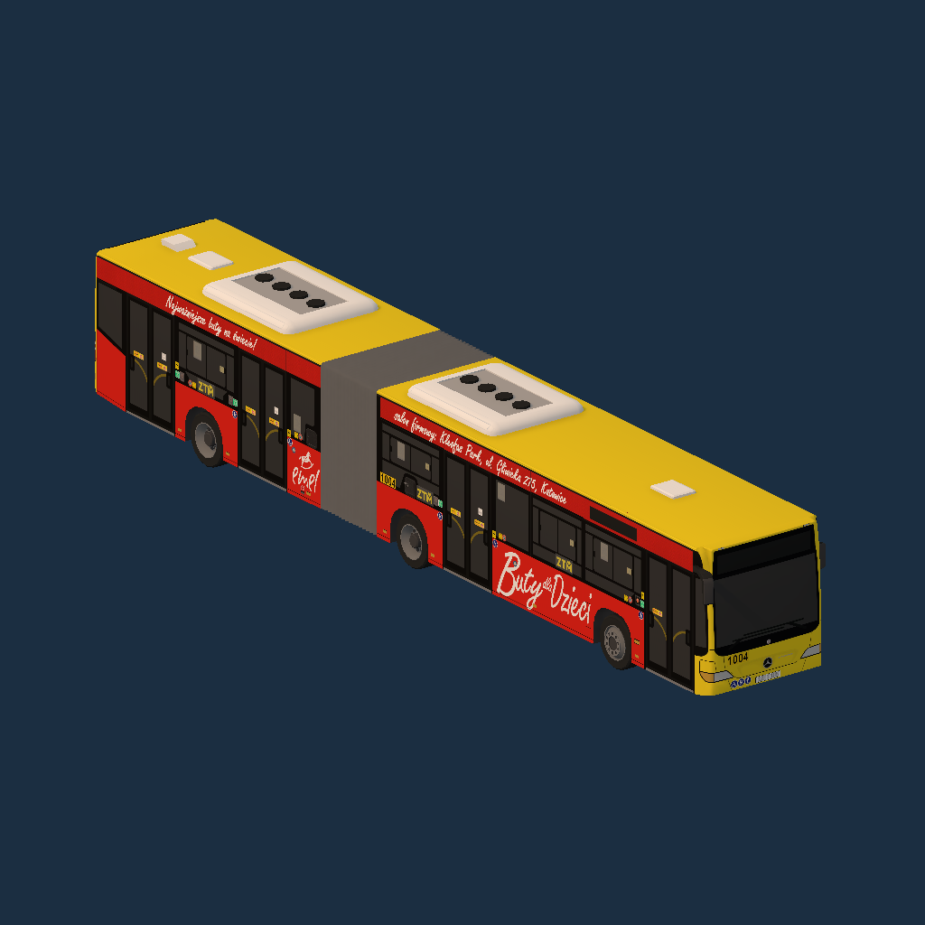 PKM Katowice #1004 (Buty dla dzieci Emel) - MB Citaro FL G (4T)