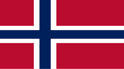 The flag of Norway