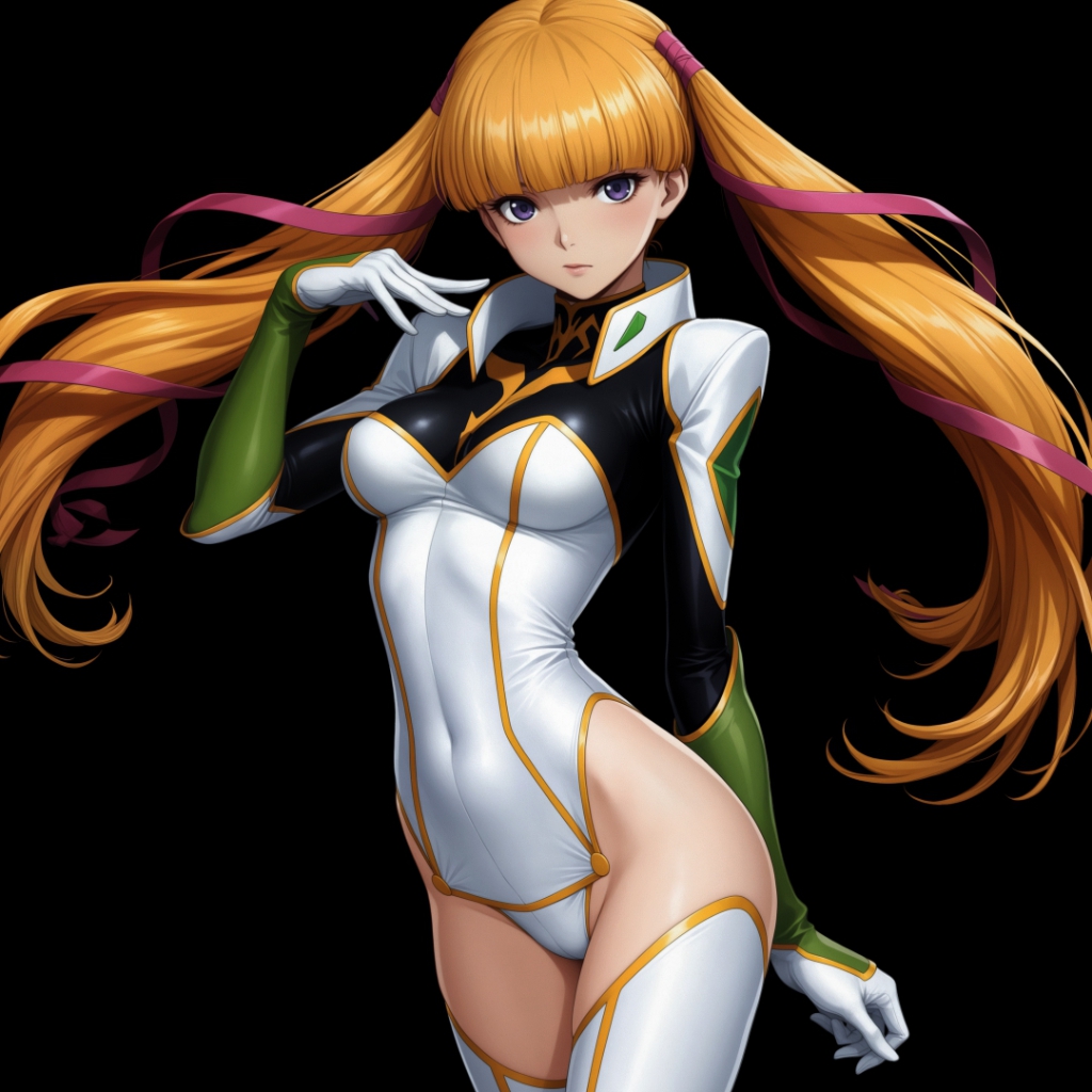 Monica Krushevsky [Code Geass] | Dark Background | Dark & Colored Versions | 4K preview