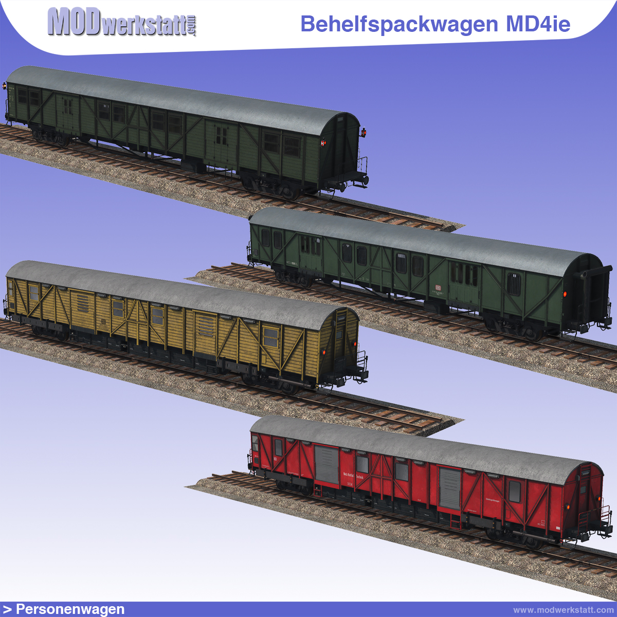 Auxiliary Baggage Car MD4ie