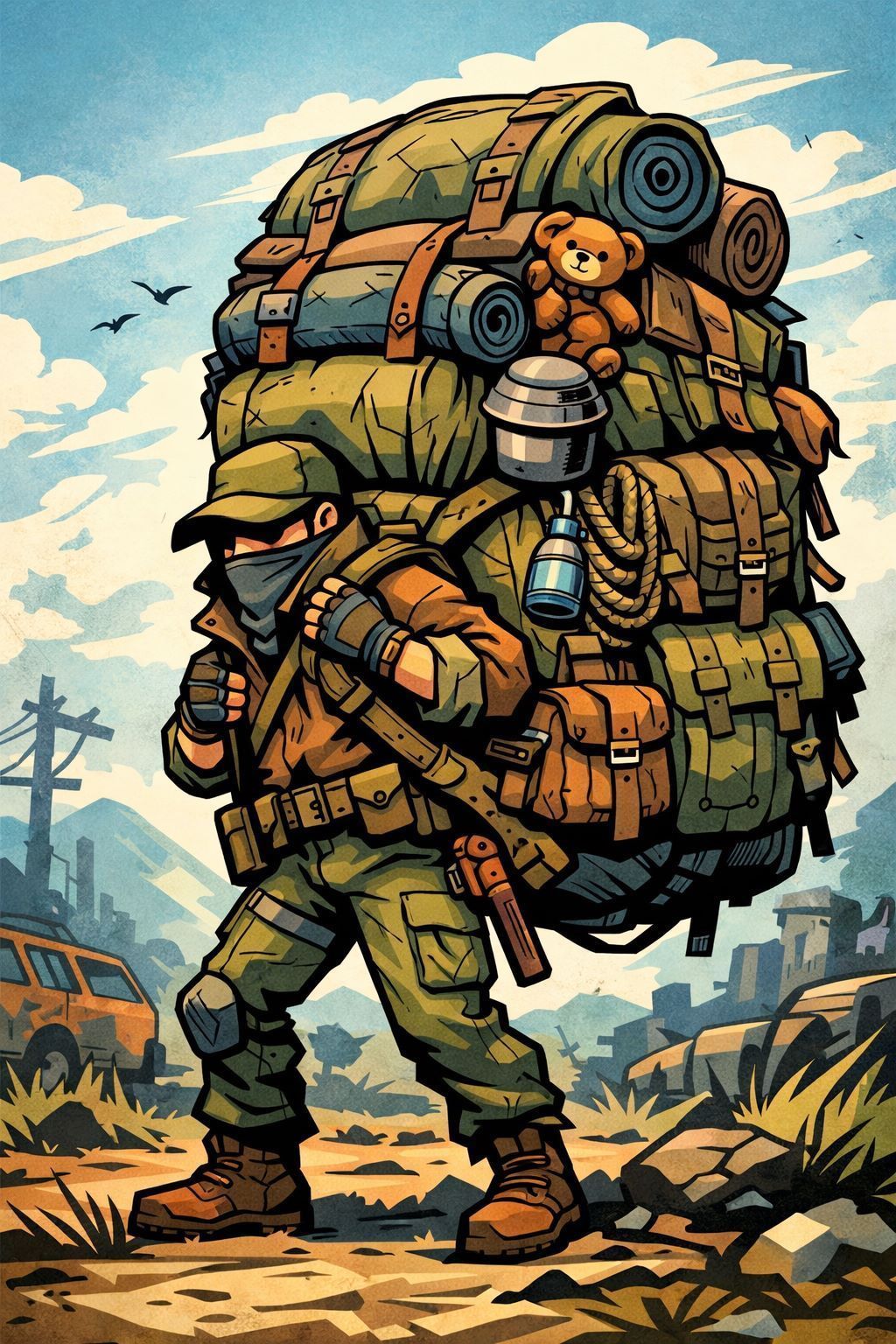 1000 slots backpacks