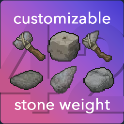 Customizable Stone Weight (B42) preview