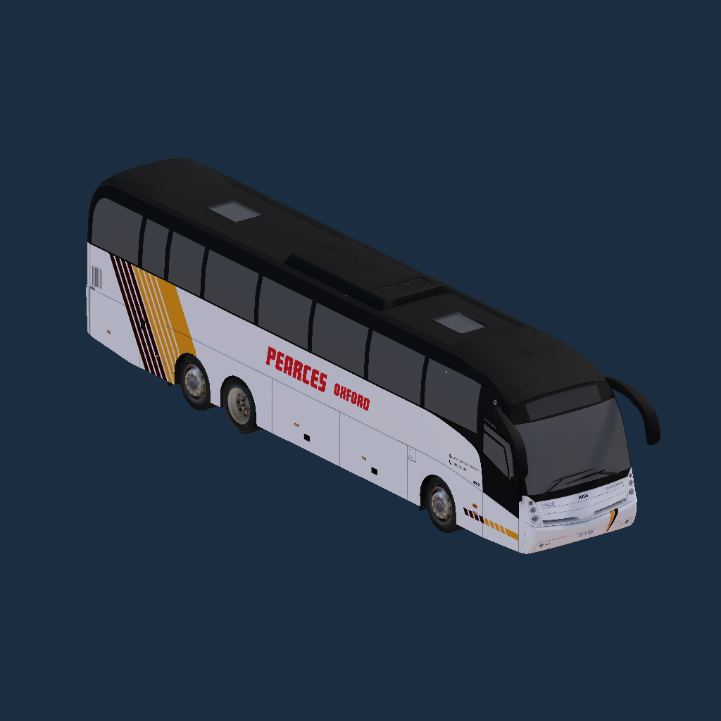 Pearces Coaches Volvo B11R Caetano Levante