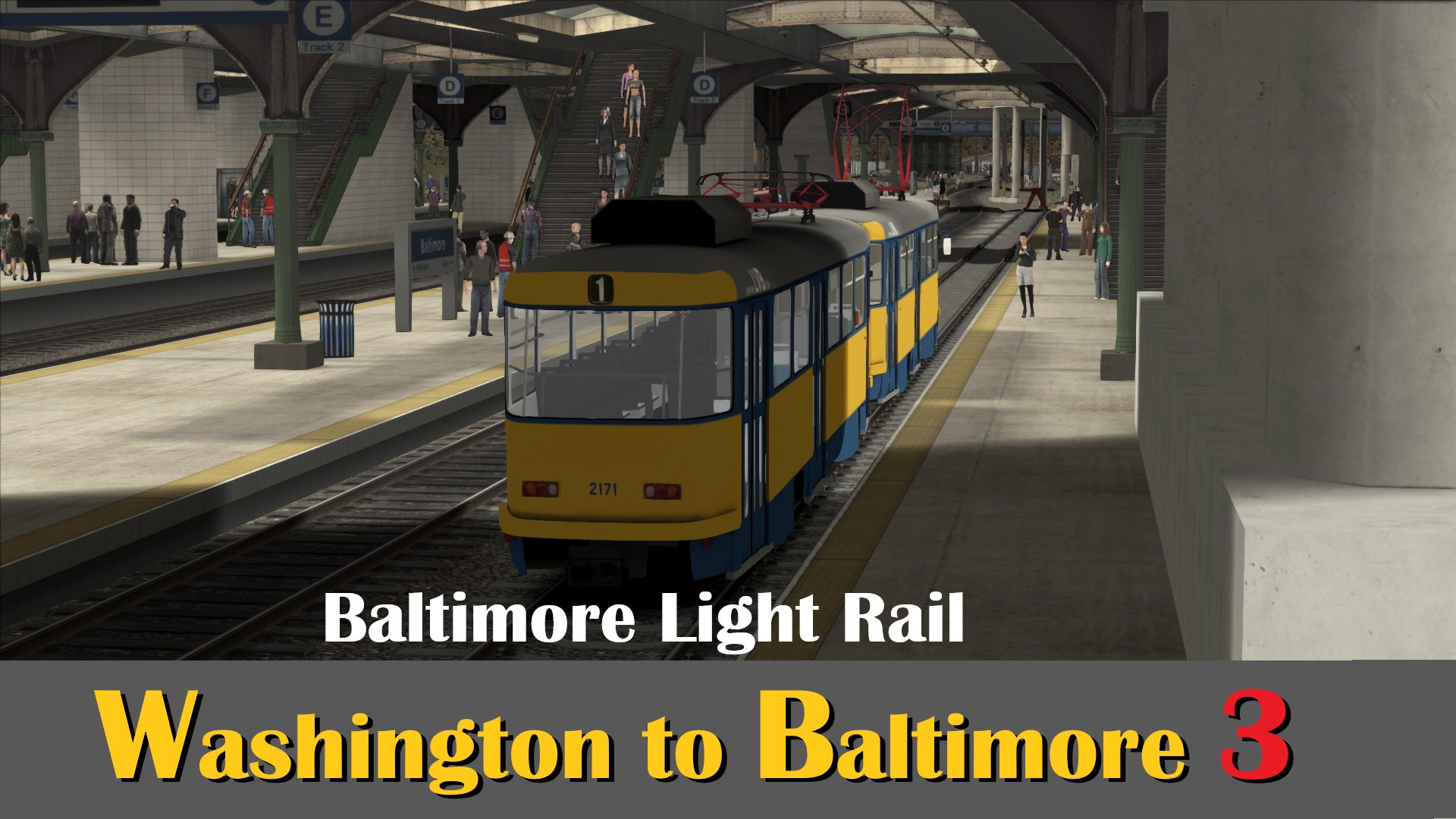 N.S803 Washington DC to Baltimore - Baltimore Light Rail
