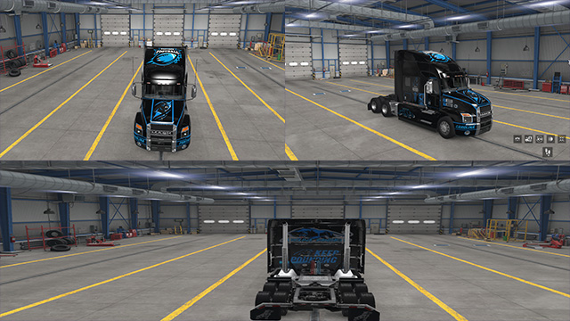 Panthers Mack Truck Skin