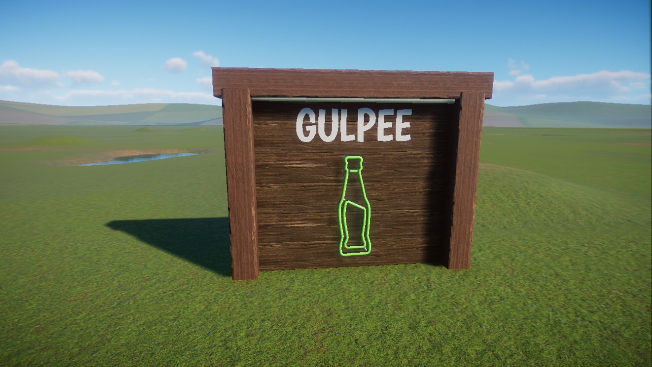 North American Lodge Drinks Vending Machine Backing Board preview