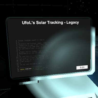 UfoL's Solar Tracking - Legacy