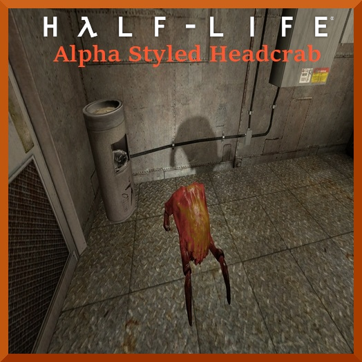 Hallf-Life Alpha Styled Headcrab Texture
