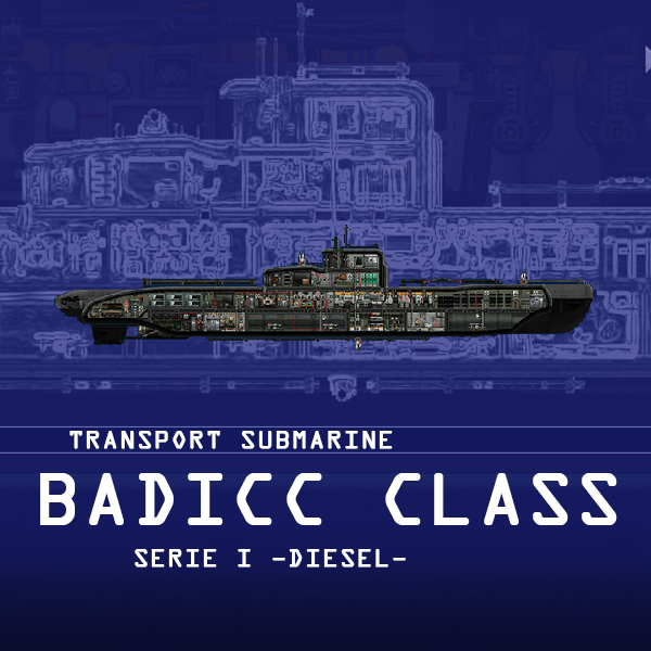 Baddic Class Serie I - Transport Submarine – Barotrauma Mod