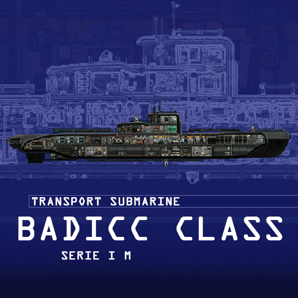Baddic Class Serie I M - Transport Submarine – Barotrauma Mod