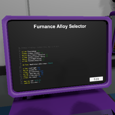 Furnance Alloy Selector