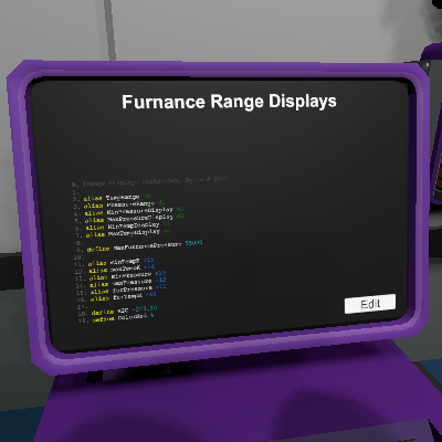 Furnance Range Displays