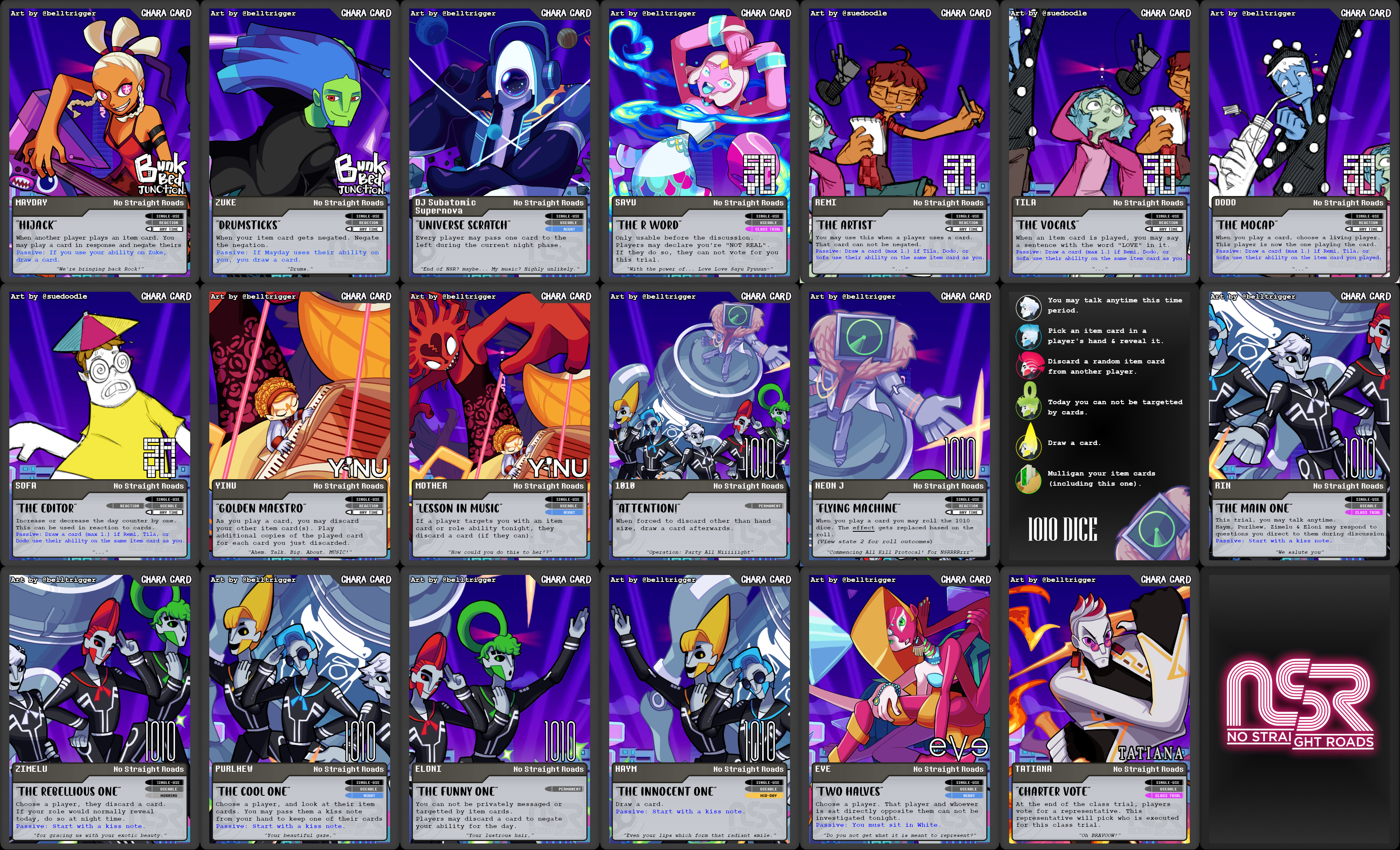 Dangan Werewolf - NSR (No Straight Roads) Homebrew preview