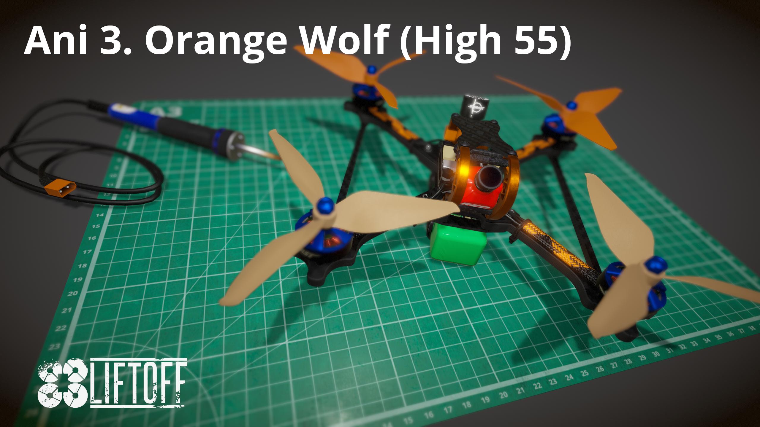 Ani 3. Orange Wolf (High 55)