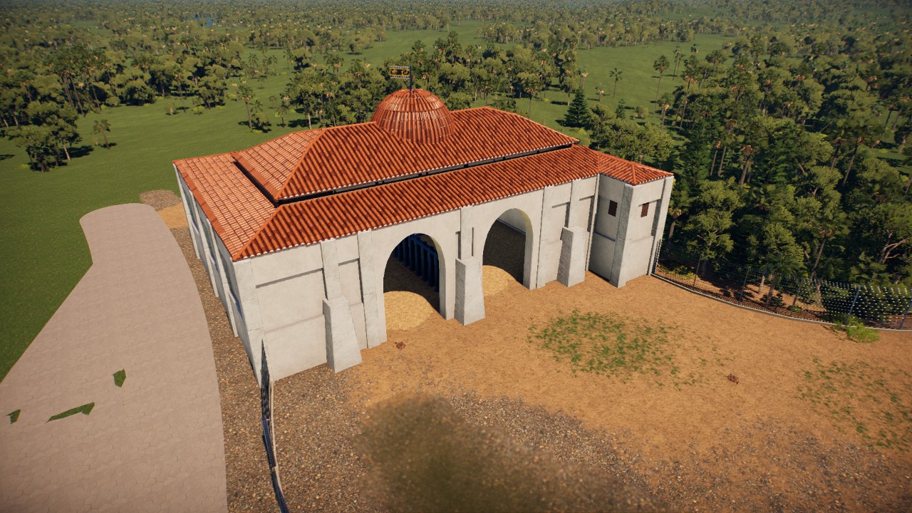Mission Style Large Barn