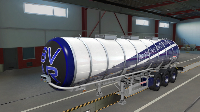 BVAR Trucking Schwarzmuller Food Tanker Paint