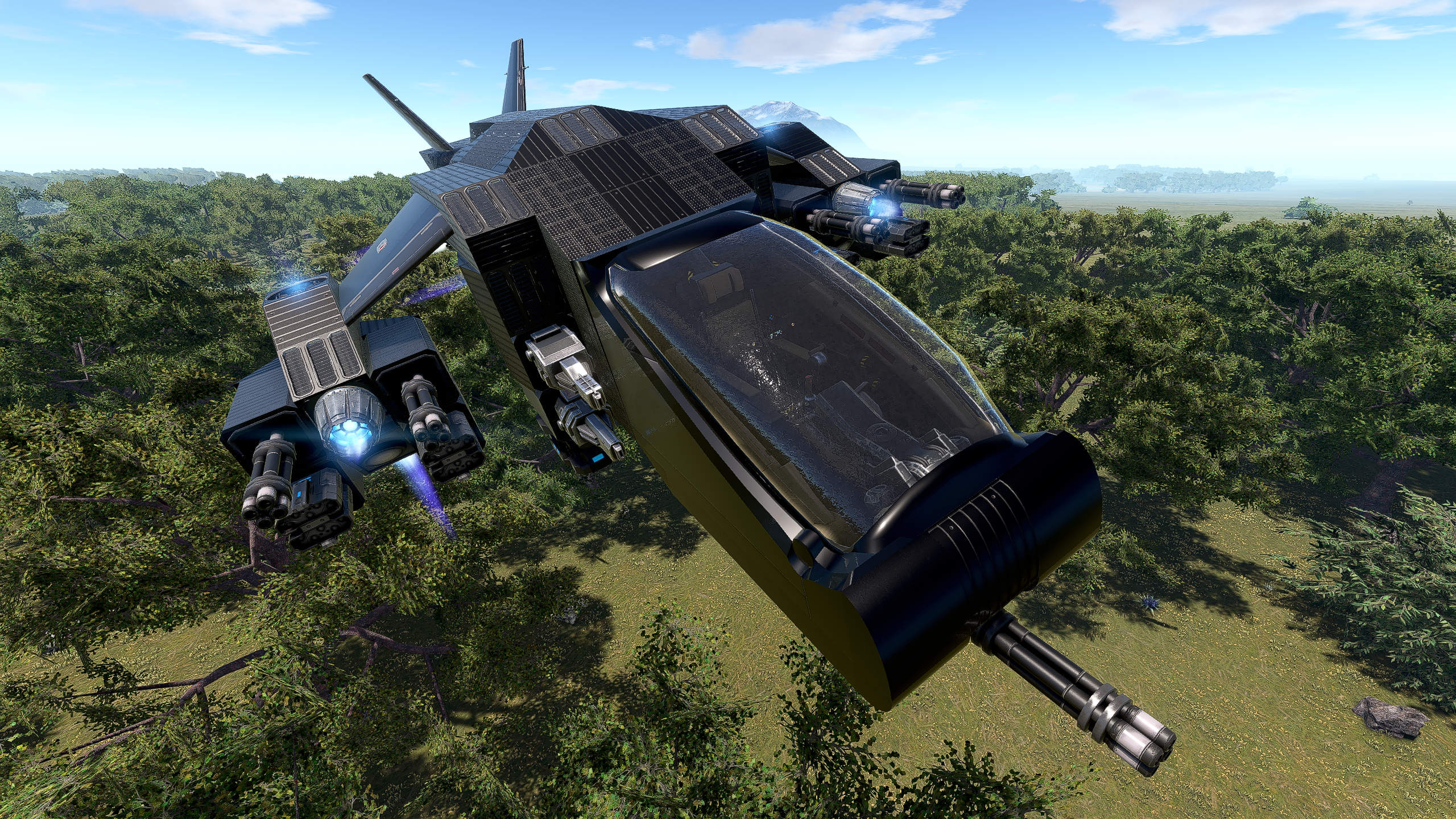 Spectre GS3 - Small, agile and heavily armed gunship
